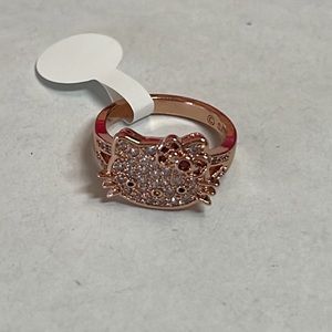 NWT Sanrio Hello Kitty ring sz 6